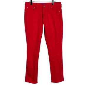 Lauren Ralph Lauren Straight Leg Jeans 5 PocketsZip & Button